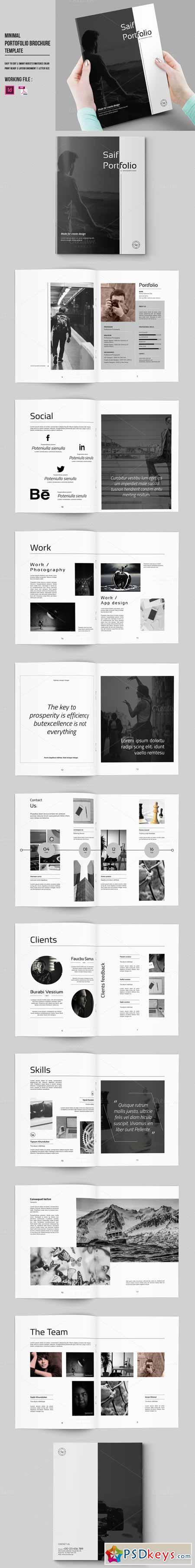 InDesign Portfolio Brochure-V430 575557