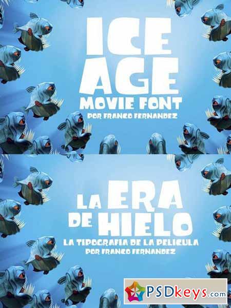 Ice Age Movie Font