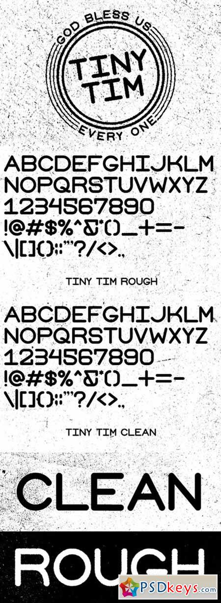 Tiny Tim Font Family 593607