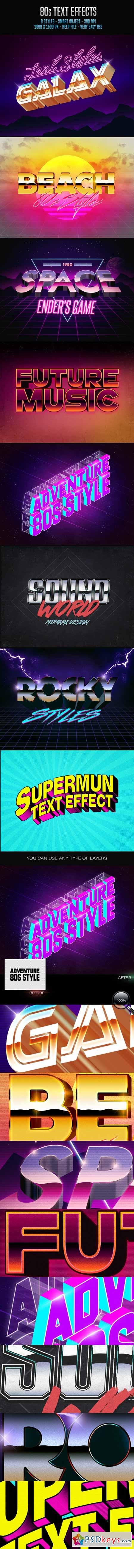 80s Text Effects 15163955