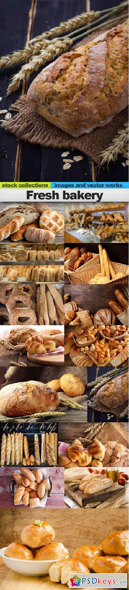 Fresh bakery, 15 x UHQ JPEG