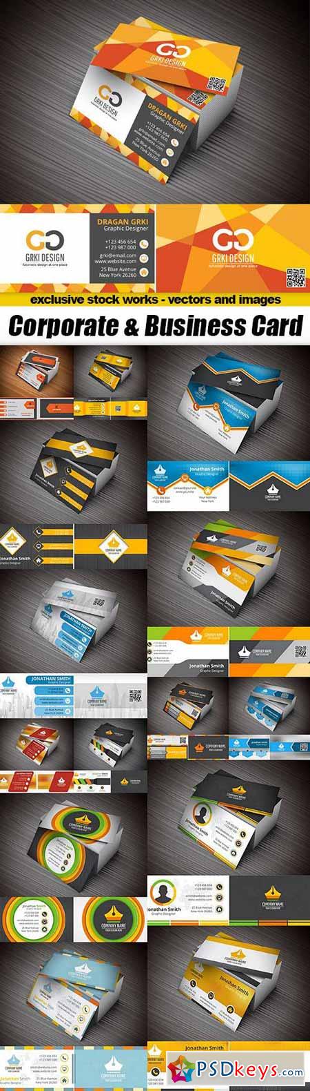 Corporate & Business Card - 15xEPS