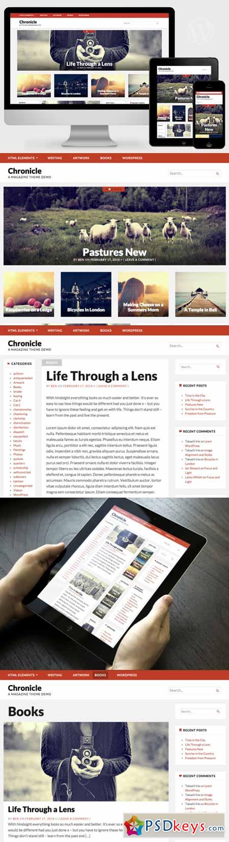 Chronicle - Magazine Theme 113017