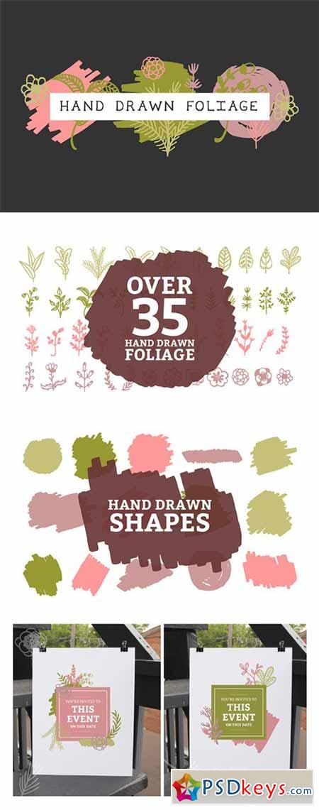 Hand drawn foliage vol. 2 404947