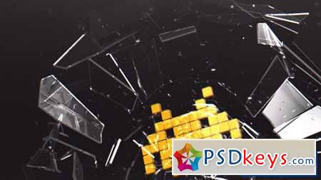 Breaking Glass Logo - After Effects Projects