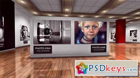 Photo Art Gallery 3D - After Effects Projects