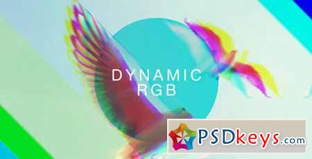 Dynamic RGB Slideshow - After Effects Projects