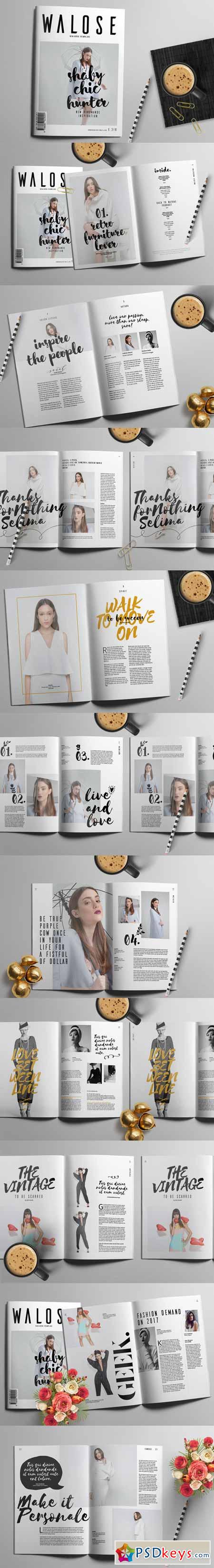 InDesign Magazine Template 575634