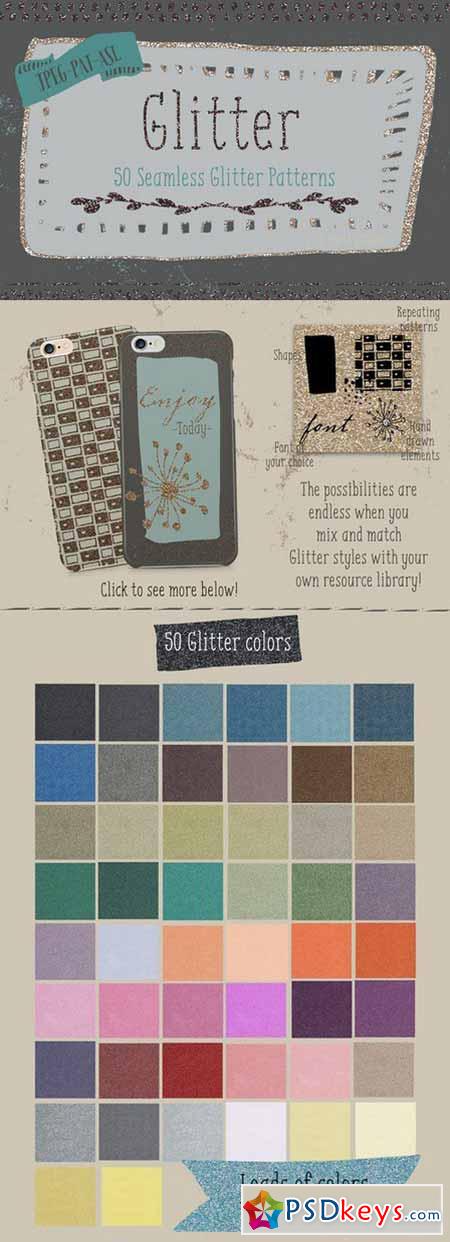 Glitter Pattern Collection 590834