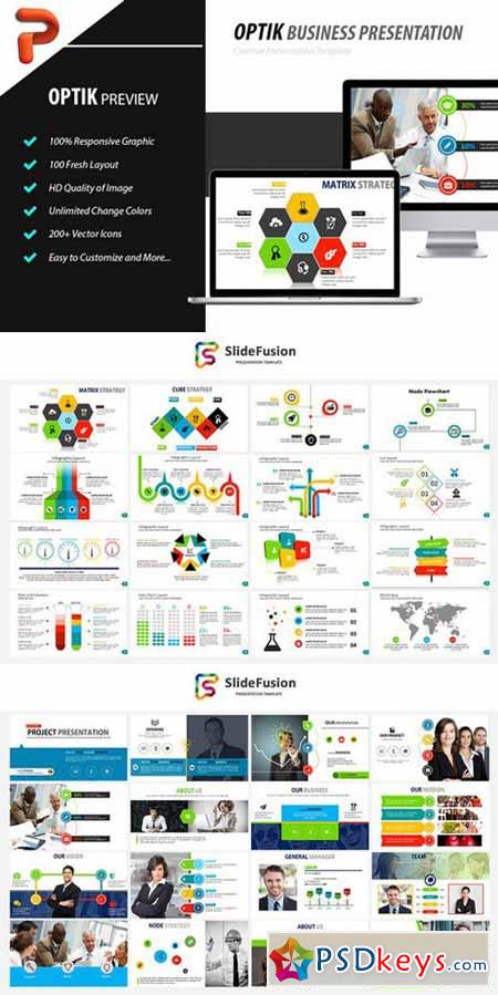 OPTIK - Powerpoint Template 595182