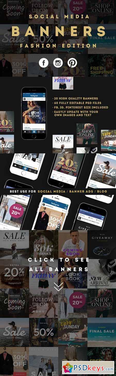 Social Media Banners-Fashion Edition 595190