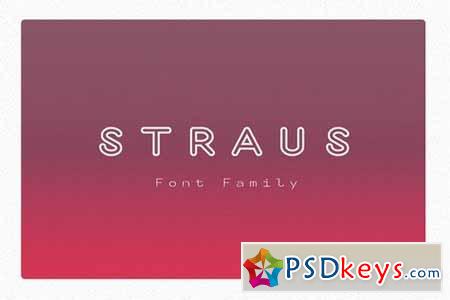 Straus Serif Font 587095