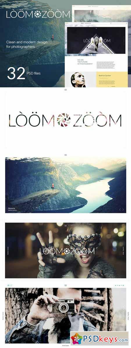 LoomZoom  32Photography Template 587906