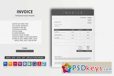 Simple Invoice 595191