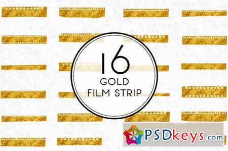 Gold Film Strip 559752