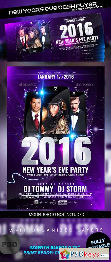 New Years Eve Bash Flyer 13065764
