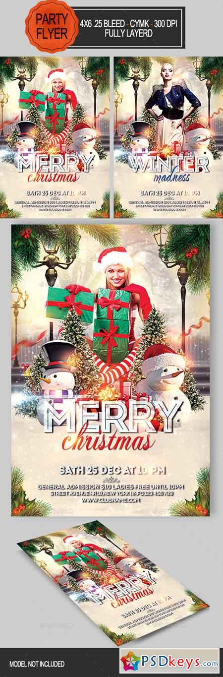 Merry Christmas Flyer 9436219