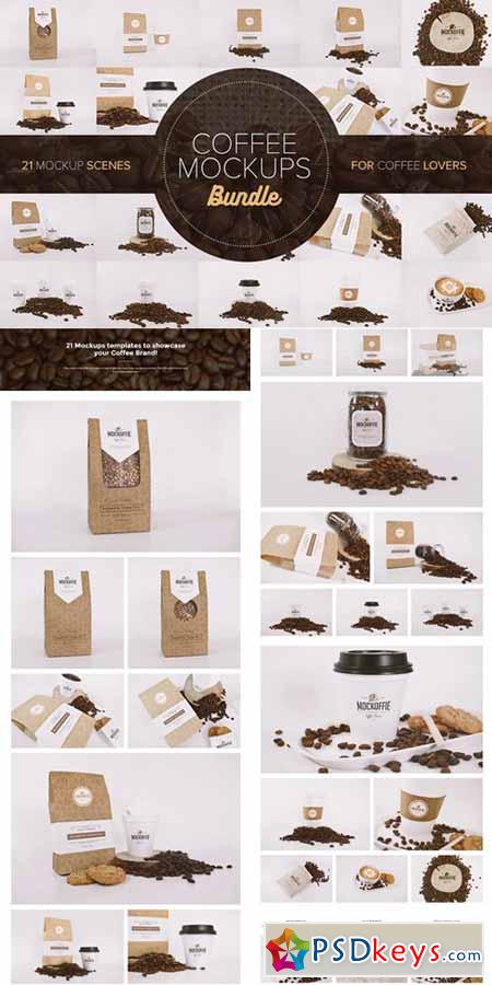 Coffee Mockups Bundle 618656