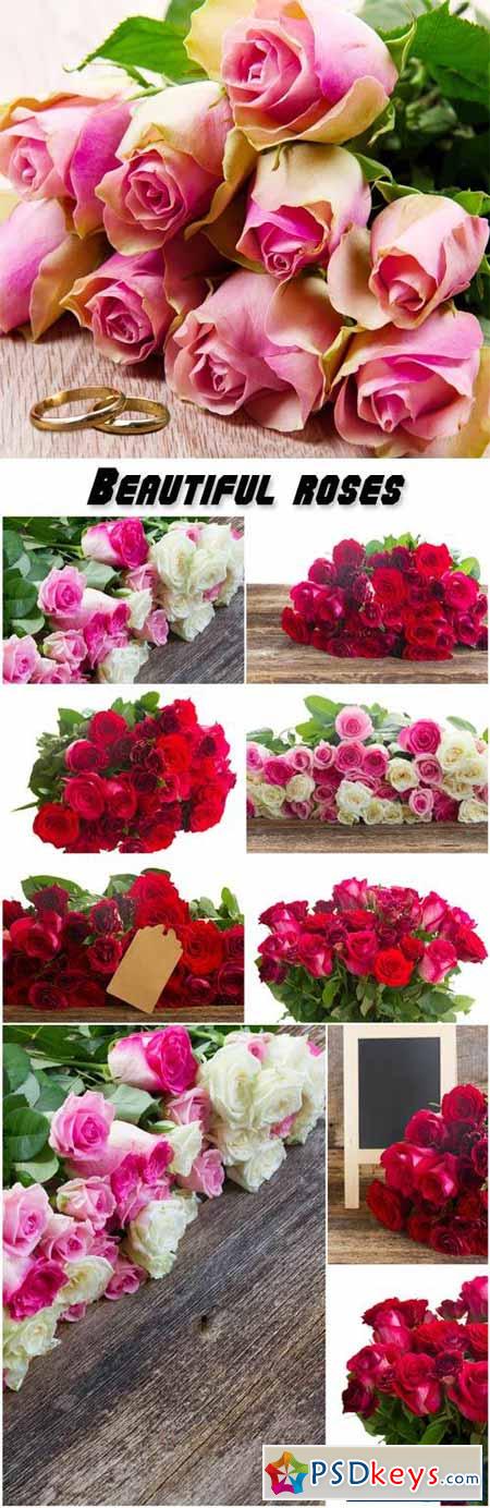 Beautiful roses, flower bouquets #2