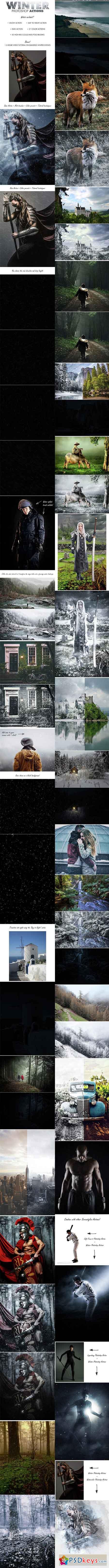 Winter Photoshop Actions 15462628