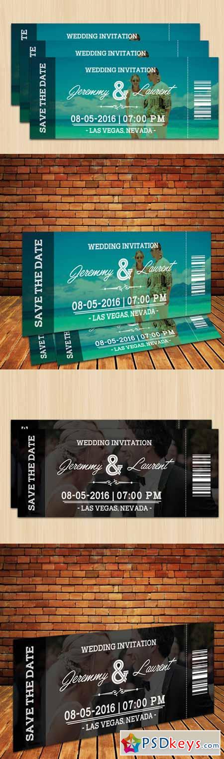 Wedding Ticket 614718