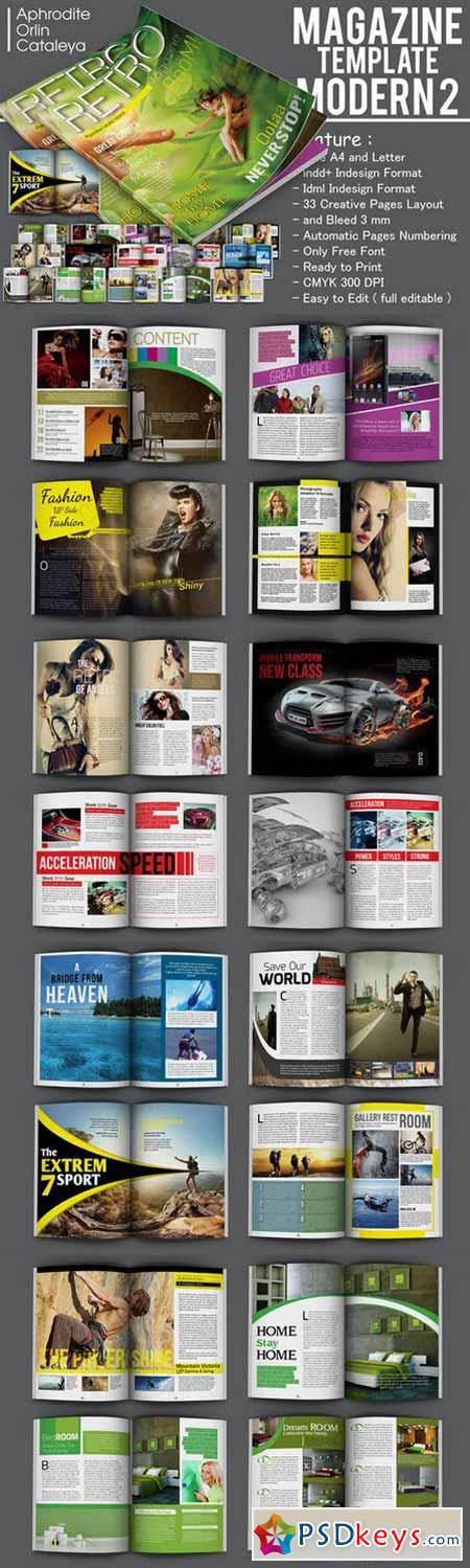 Magazine Template Modern Vol. 2 415738