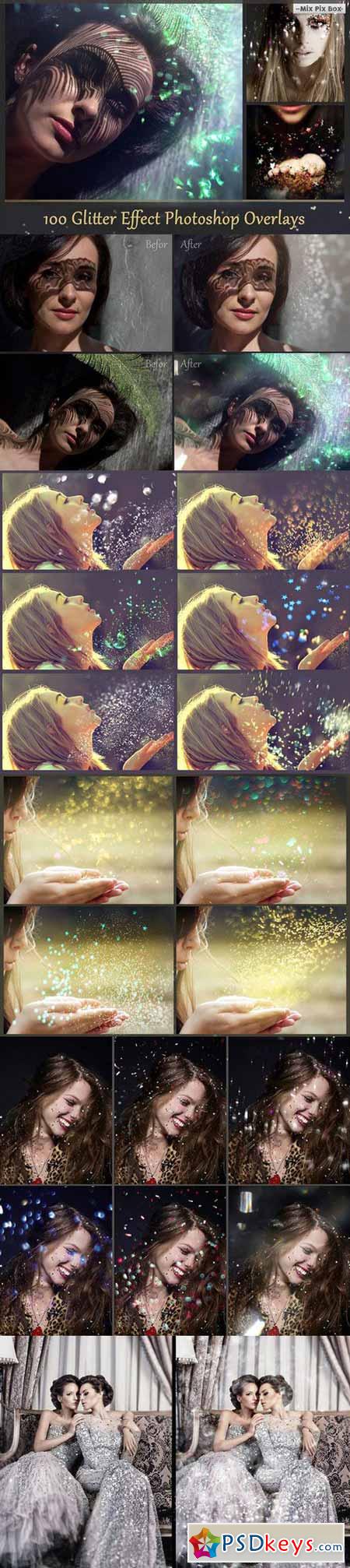 Glitter Effect Photo Overlays 632347