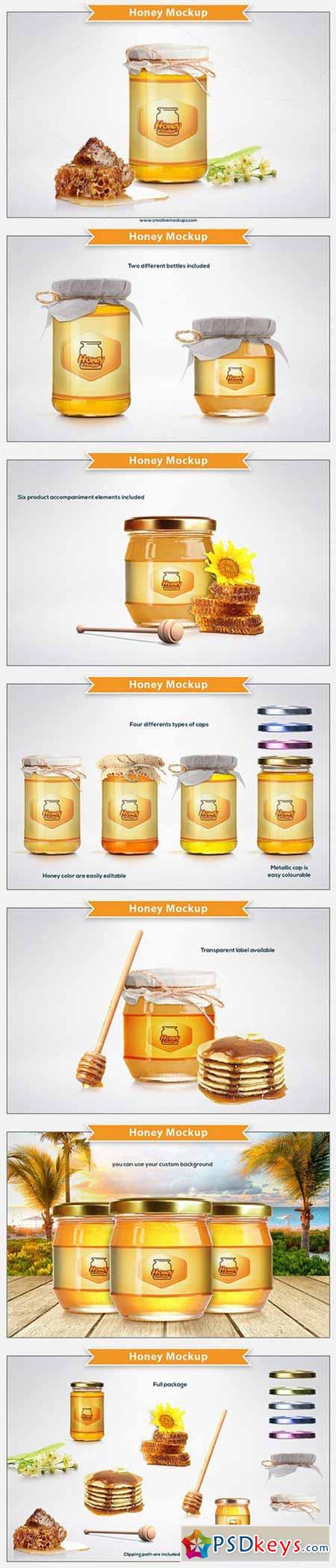 Honey Mockup 632722