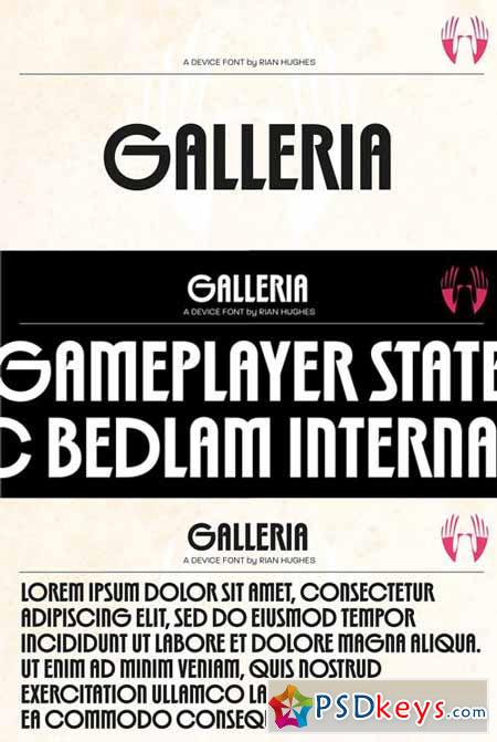 Galleria Font $49