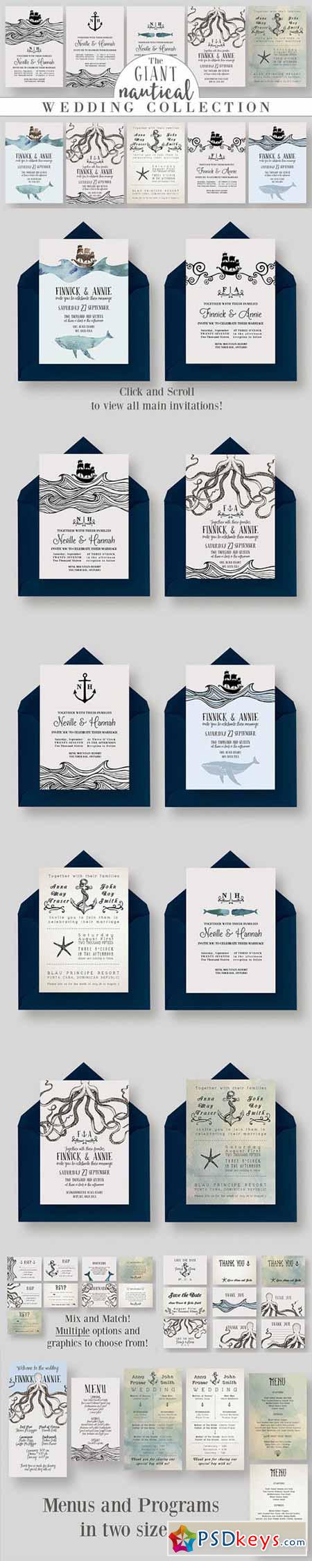 GIANT Nautical Wedding Collection 340161