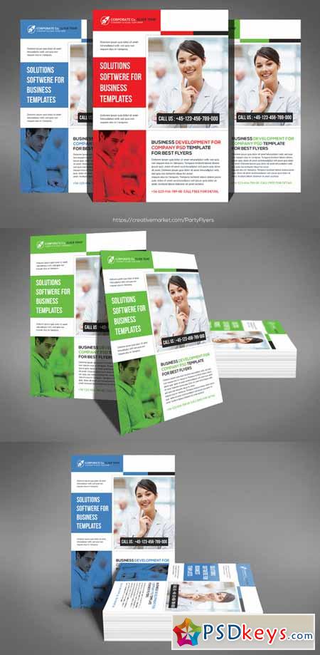 Private Bank Flyer Template 611166