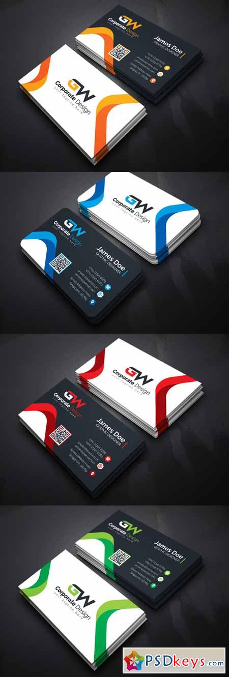 Smart Corporate Business Card 627838