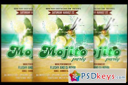 Mojito Party Flyer 611899