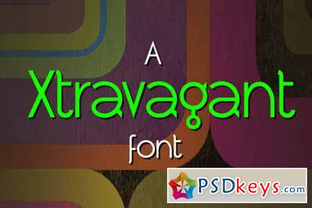 Xtravagant Display Font 635455