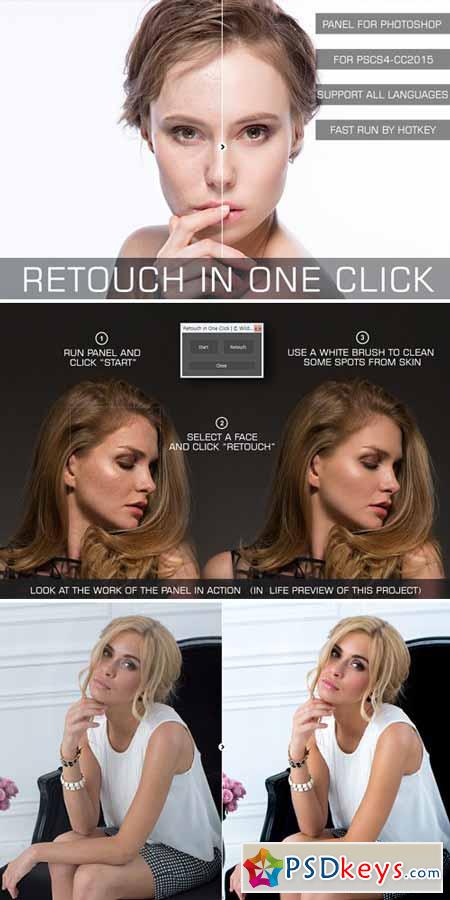 Retouch in One Click Panel 600794