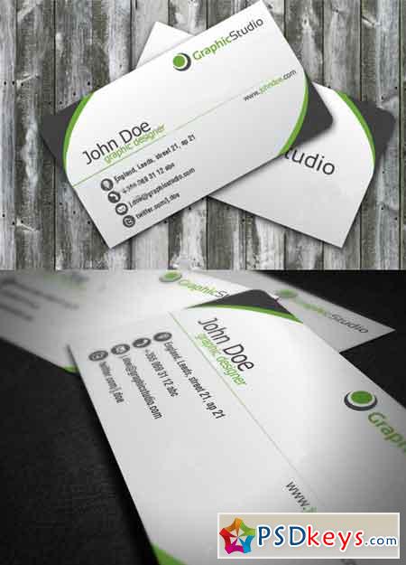 Clear Business Card 620921