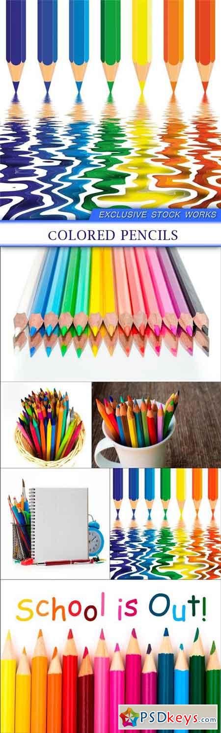 Colored pencils 6X JPEG