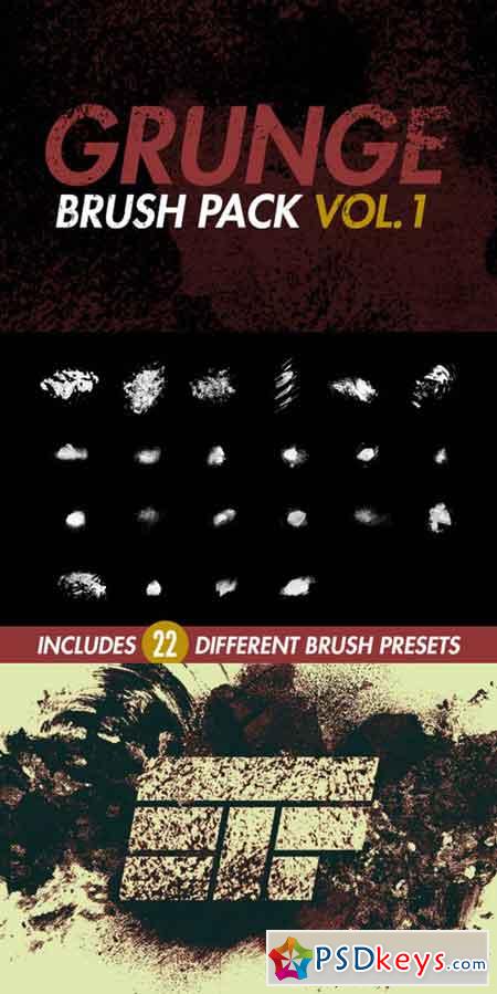 Grunge Brush Pack Vol.1 620747