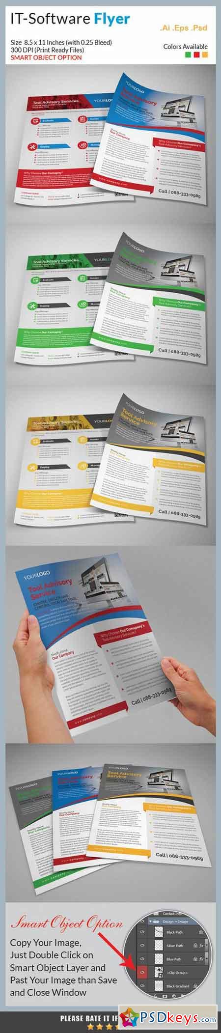 IT and Software Flyers 615669