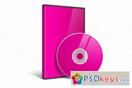 Realistic Pink Case for DVD Or CD 646449