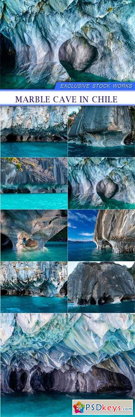 Marble Cave in Chile 9x JPEG