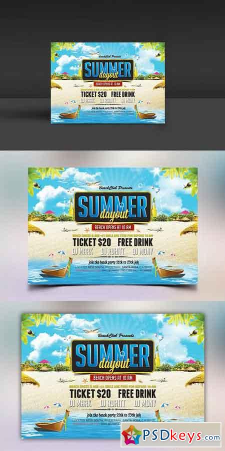 Summer Party Flyer 285116