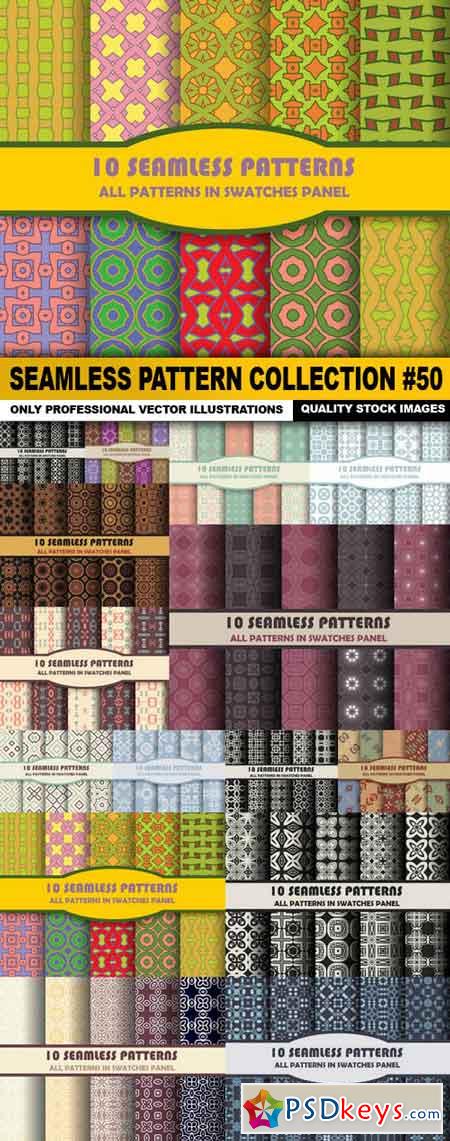 Seamless Pattern Collection #50 - 15 Vector