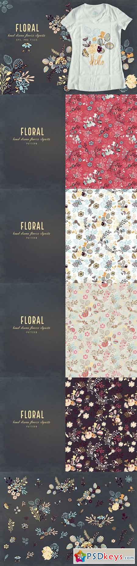 Floral Cliparts 656152