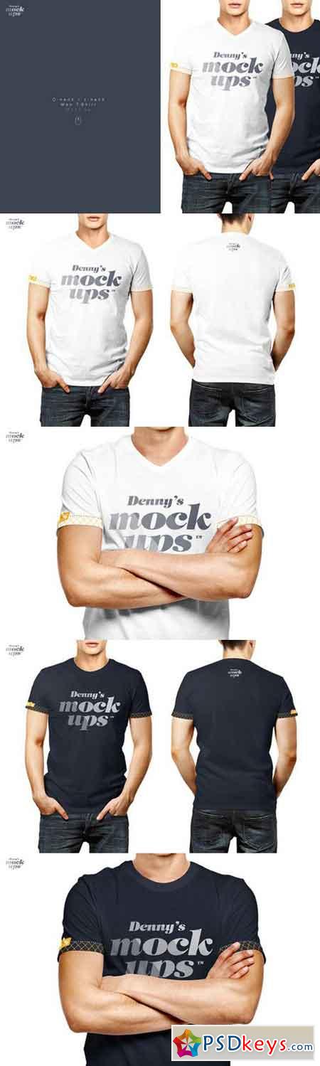 Men T-Shirt Mockup 656182