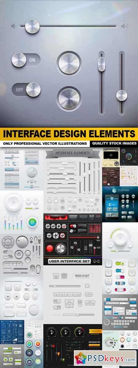 Infographics Design Elements #169 - 20 Vector