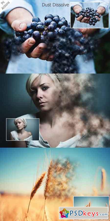 dissolve photoshop action free download