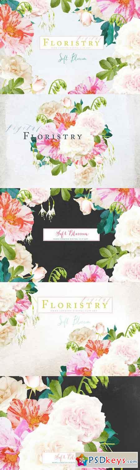 Digital Floristry - Soft Blossom 339420