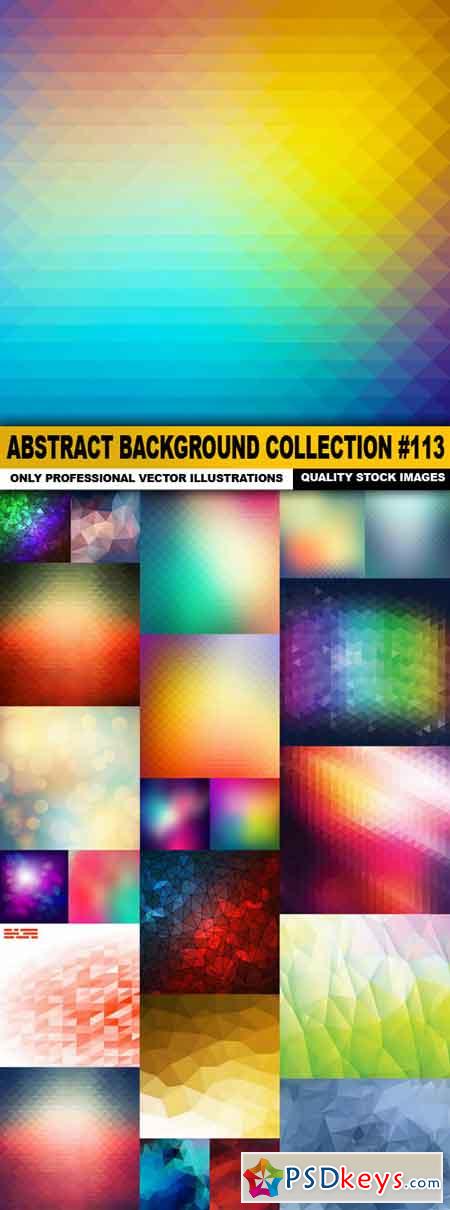 Abstract Background Collection #113 - 25 Vector