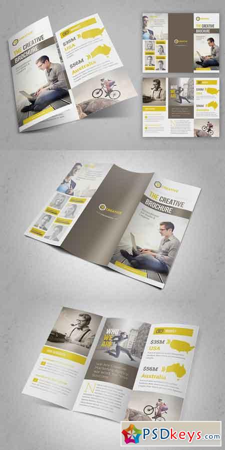 The Creative Brochure - Trifold 587735